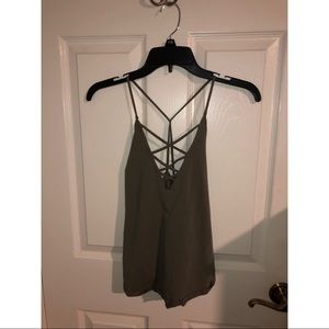 Army Green Tank Top